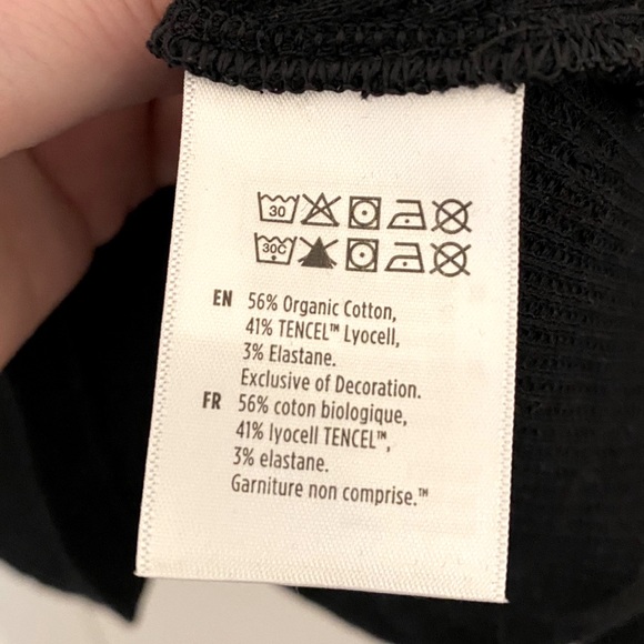 tentree Ruched V-Neck Long Sleeve, size XL - Picture 5 of 9